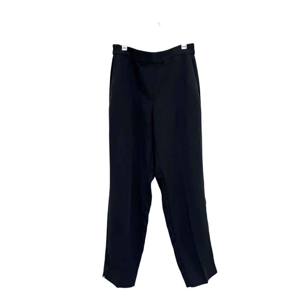J.Crew Jamie Pull On Ankle Pants Black Career Work Office Stretch Size 6